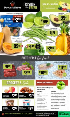 Produce Depot catalogue | Weekly Flyer | 2022-09-28 - 2022-10-04