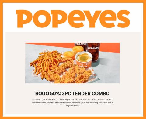Popeyes catalogue | Offers | 2022-04-08 - 2022-06-07