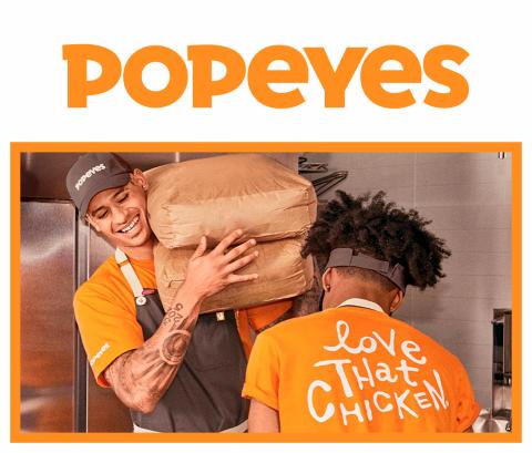 Popeyes catalogue | Offers | 2022-06-11 - 2022-09-12