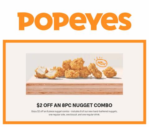 Popeyes catalogue | Offers | 2022-06-11 - 2022-10-11