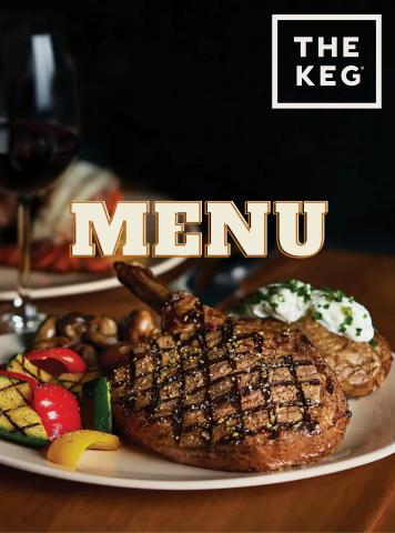 The Keg catalogue | The Keg Dinner Menu | 2023-09-19 - 2023-10-31