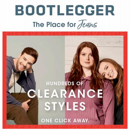 Bootlegger catalogue | Clearance Syles | 2022-04-06 - 2022-05-29