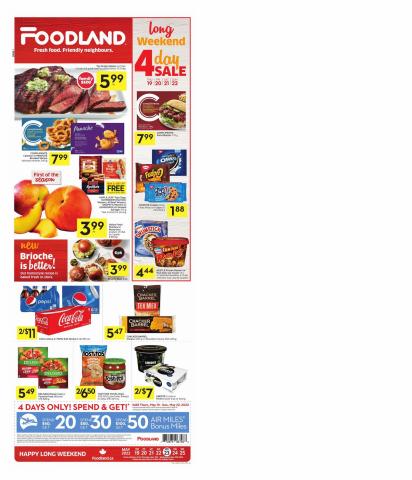 Foodland catalogue in Elliot Lake | Weekly Flyer | 2022-05-19 - 2022-05-25
