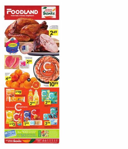Foodland catalogue in Elliot Lake | Weekly Flyer | 2022-09-29 - 2022-10-05
