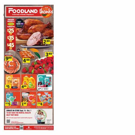 Foodland catalogue in Kitchener | Weekly Flyer | 2023-09-28 - 2023-10-04