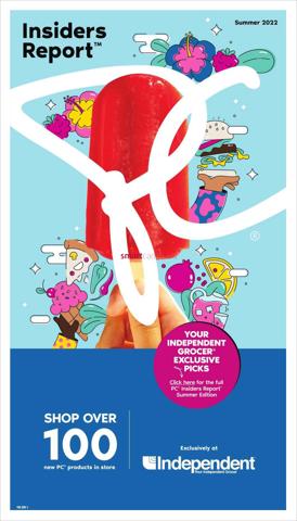 Independent Grocer catalogue in Kapuskasing | Independent Grocer weeky flyer | 2022-05-19 - 2022-07-13