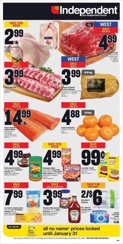 Independent Grocer catalogue in Vancouver | Independent Grocer weeky flyer | 2022-12-01 - 2022-12-07