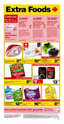 Extra Foods catalogue in Swan River | Weekly Flyer | 2022-09-29 - 2022-10-05