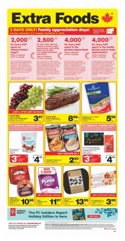 Extra Foods catalogue in Winnipeg | Weekly Flyer | 2022-12-01 - 2022-12-07