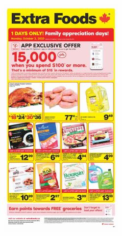 Extra Foods catalogue in Abbotsford | Weekly Flyer | 2023-09-28 - 2023-10-04