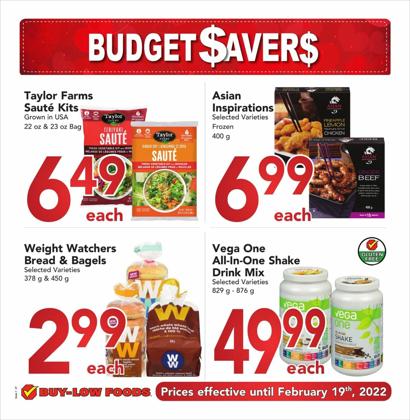 Buy-Low Foods catalogue ( 1 day ago)