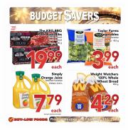 Offer on page 7 of the Budget Saver catalog of Buy-Low Foods