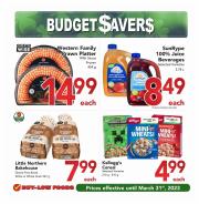 Buy-Low Foods catalogue | Budget Saver | 2023-03-01 - 2023-03-31