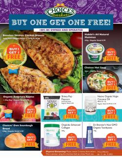 Choices Market deals in the Choices Market catalogue ( Expires today)