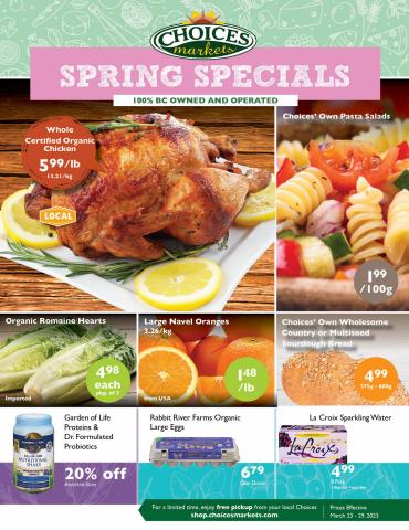 Choices Market catalogue in White Rock | Choices Market weekly flyer | 2023-03-23 - 2023-03-29