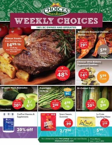Choices Market catalogue in Kelowna | Choices Market weekly flyer | 2023-06-01 - 2023-06-07