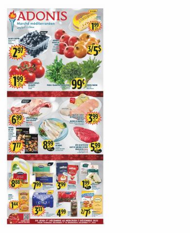 Offer on page 5 of the Weekly catalog of Marché Adonis