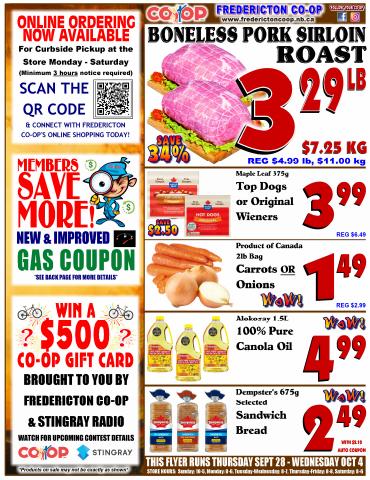 Co-op Atlantic catalogue in Fredericton | Your Weekly Flyer | 2023-09-28 - 2023-10-04