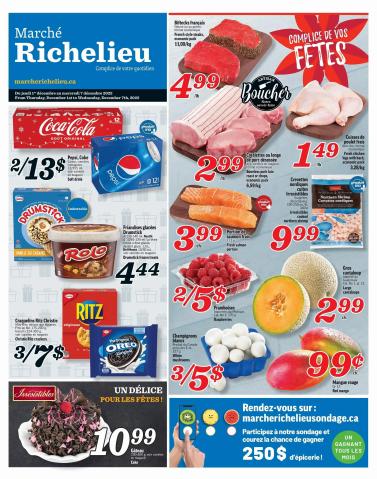 Marché Richelieu catalogue in Gatineau | Weekly Flyer | 2022-12-01 - 2022-12-07