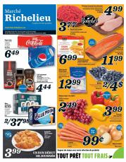 Offer on page 2 of the Weekly Flyer catalog of Marché Richelieu