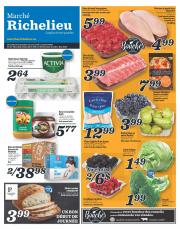 Offer on page 3 of the Marché Richelieu Weekly Flyer catalog of Marché Richelieu