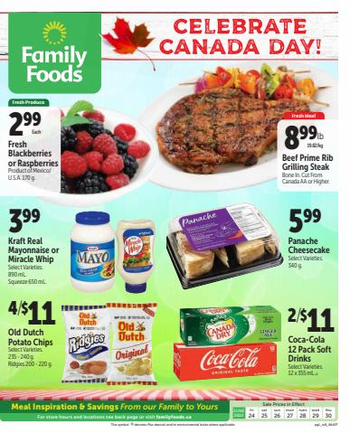 Family Foods catalogue in Vancouver | Family Foods weekly flyer | 2022-06-24 - 2022-06-30