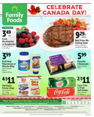 Family Foods catalogue in Calgary | Family Foods weekly flyer | 2022-06-24 - 2022-06-30