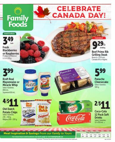 Family Foods catalogue in Winnipeg | Family Foods weekly flyer | 2022-06-24 - 2022-06-30