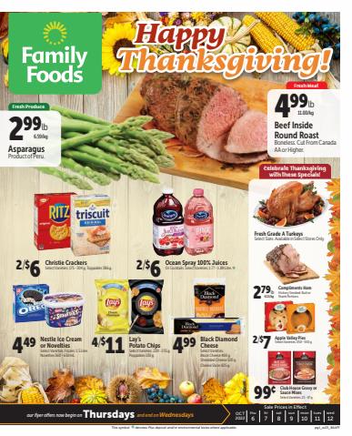 Family Foods catalogue in White Rock | Family Foods weekly flyer | 2022-10-06 - 2022-10-09