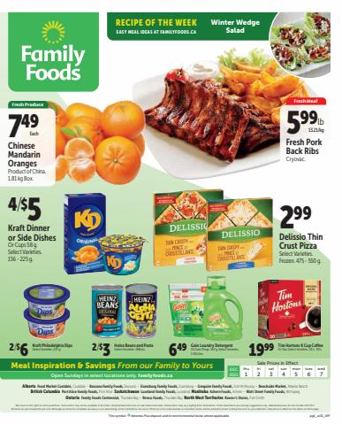 Family Foods catalogue in Calgary | Family Foods weekly flyer | 2022-12-01 - 2022-12-07