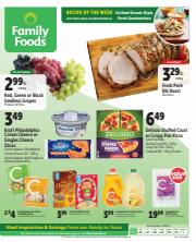 Offer on page 3 of the Family Foods weekly flyer catalog of Family Foods