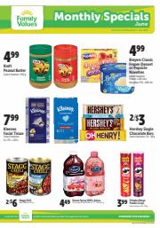 Offer on page 4 of the Family Foods monthly flyer catalog of Family Foods