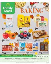 Offer on page 4 of the Family Foods weekly flyer catalog of Family Foods