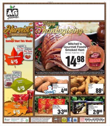 AG Foods catalogue in Red Deer | AG Foods weekly flyer | 2022-10-02 - 2022-10-08