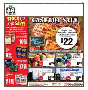 AG Foods catalogue in Red Deer | AG Foods weekly flyer | 2023-08-20 - 2023-08-26