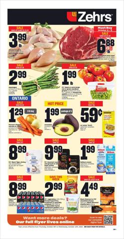Zehrs Markets catalogue in Woodstock | Zehrs Markets Weekly ad | 2022-10-06 - 2022-10-12