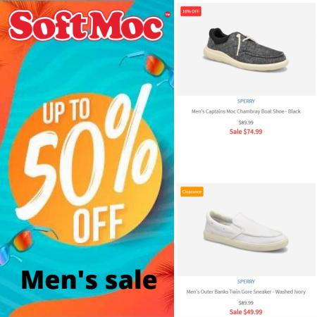 Softmoc catalogue in Toronto | Men's sale up to 50% off | 2022-06-20 - 2022-06-30