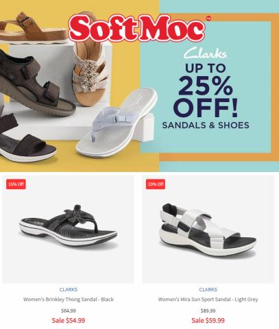 Softmoc catalogue in Toronto | Softmoc Clarks up to 25% off | 2022-07-18 - 2022-08-08