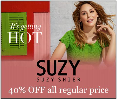 Suzy Shier catalogue | 40% OFF all regular price | 2022-05-19 - 2022-07-05