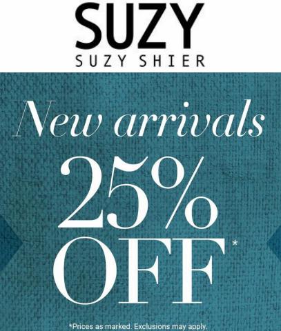 Suzy Shier catalogue in Edmonton | New Arrivals 25% off | 2022-08-01 - 2022-08-15