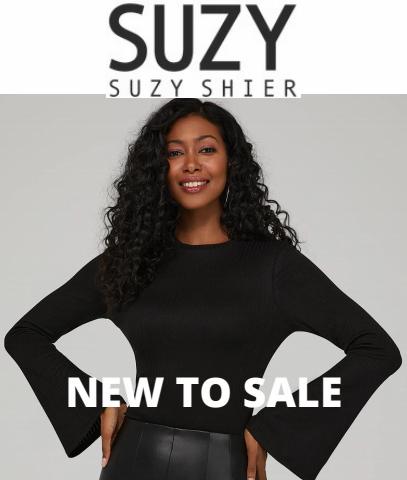 Offer on page 3 of the Suzy Shier New to Sale catalog of Suzy Shier