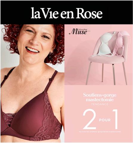La Vie en Rose catalogue in Calgary | 2 x 1!! Fashionable Mastectomy Bras | 2022-05-17 - 2022-06-28