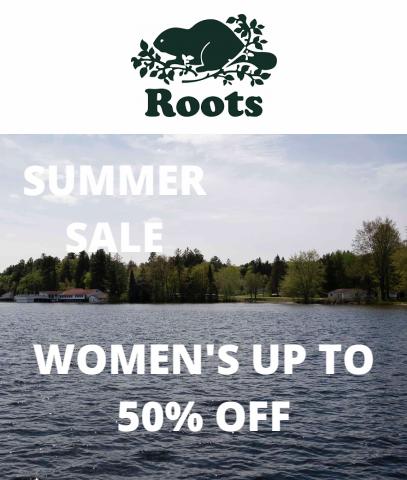 Roots Canada catalogue | Summer Sale Women's up to 50% off | 2022-07-18 - 2022-08-08