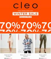 Cleo catalogue in Edmonton | Winter Sale Enjoy up to 70% Off | 2023-01-07 - 2023-02-28