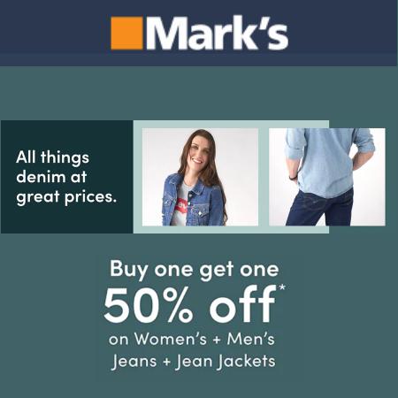 Mark's catalogue | Buy one get one  50 off | 2022-09-23 - 2022-10-10