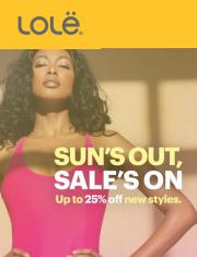 Sport offers in Ottawa | Up to 25% Off New Styles in Lolë | 2023-05-22 - 2023-06-06
