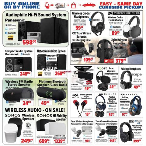 2001 Audio Video catalogue | 2001 Audio Video weekly flyer | 2022-05-20 - 2022-05-26