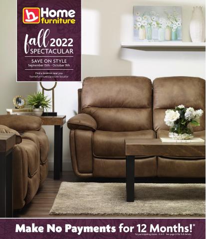 Home Furniture catalogue | Weekly Flyer | 2022-09-15 - 2022-10-09