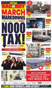 Bad Boy Superstore catalogue in Toronto | Weekly Flyer | 2023-03-02 - 2023-03-29