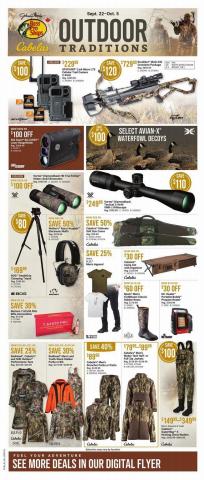Bass Pro Shop catalogue | Weekly Flyer | 2022-09-22 - 2022-10-05